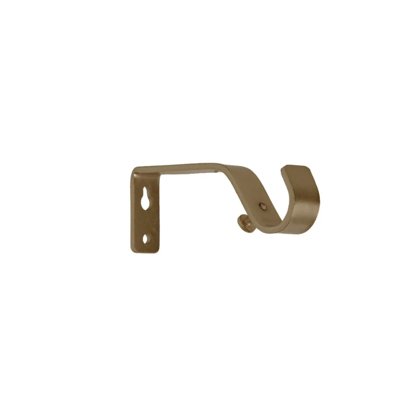 16-19mm Sliced Ball Pole Extendable Curtain Pole Antique Brass