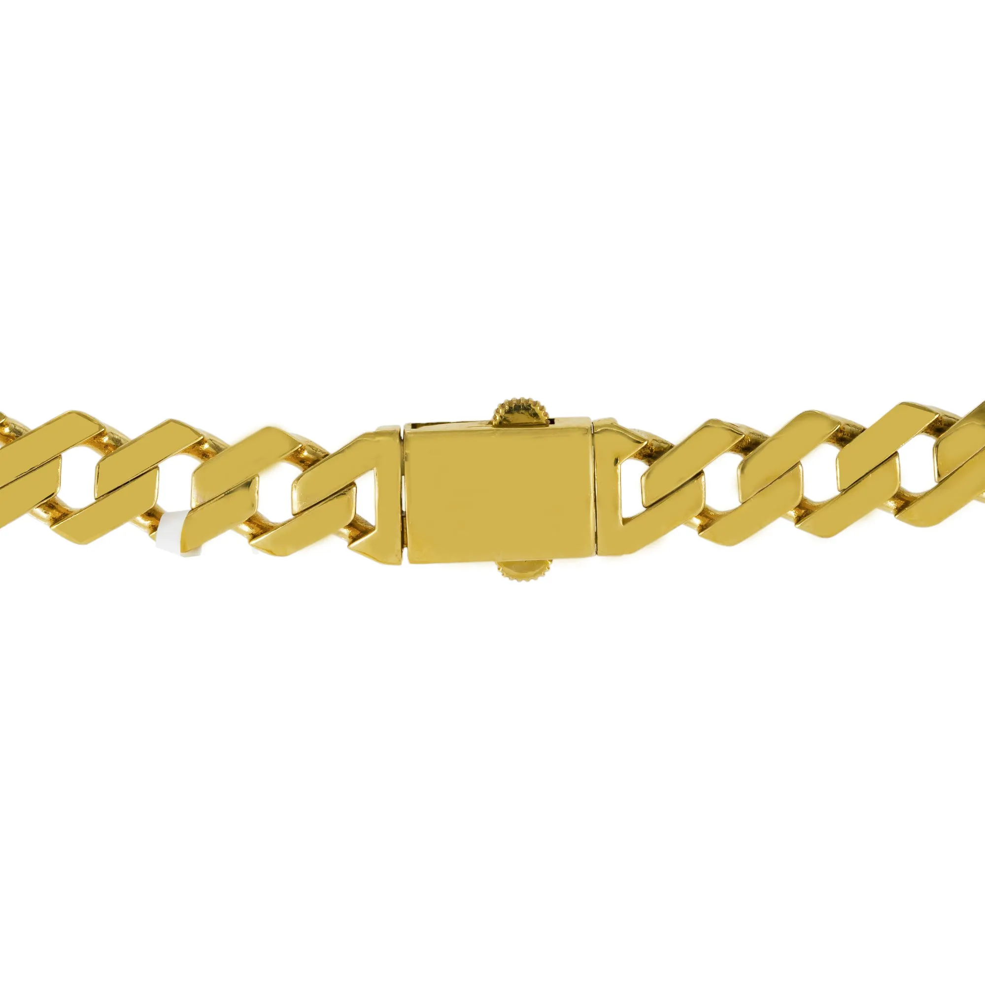 22K Yellow Gold Cuban Link Chain (103.5gm)