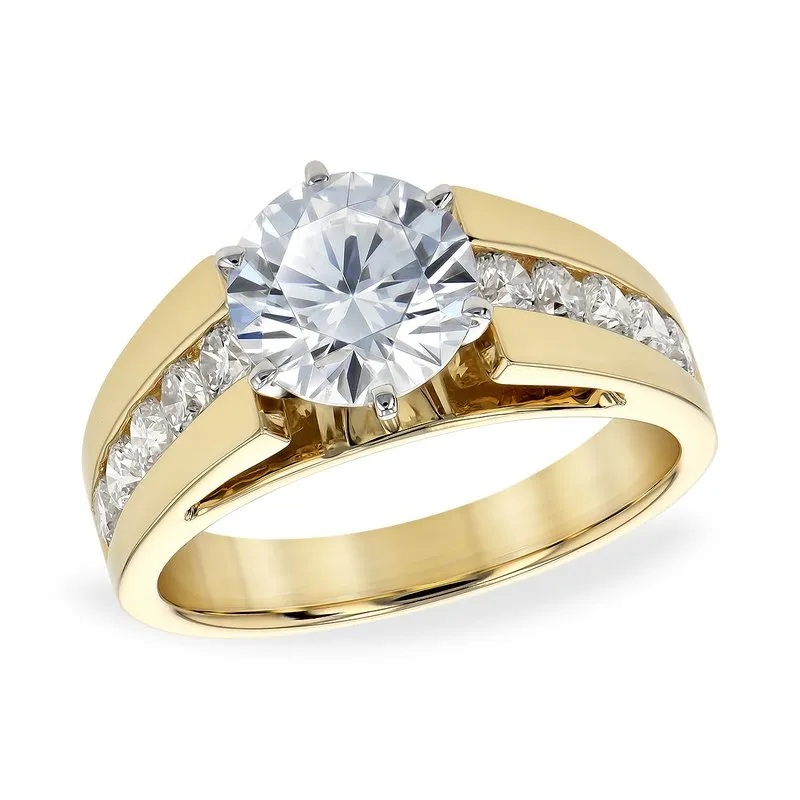 Allison Kaufman 14KT Gold Semi-Mount Engagement Ring