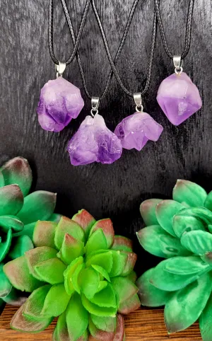 Amethyst Point Pendants