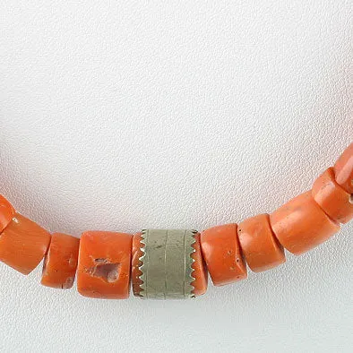 Antique Natural Coral Necklace