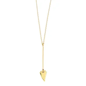ARROW SHORT DROP PENDANT NECKLACE