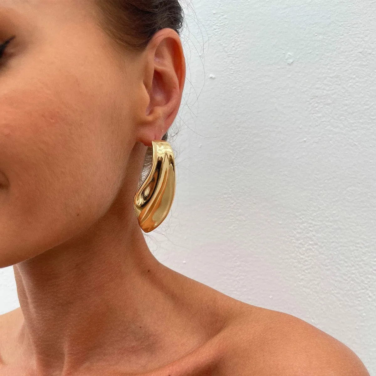 Asymmetric Irregular Waterdrop Earrings