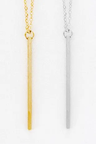 Bar Necklace - Gold