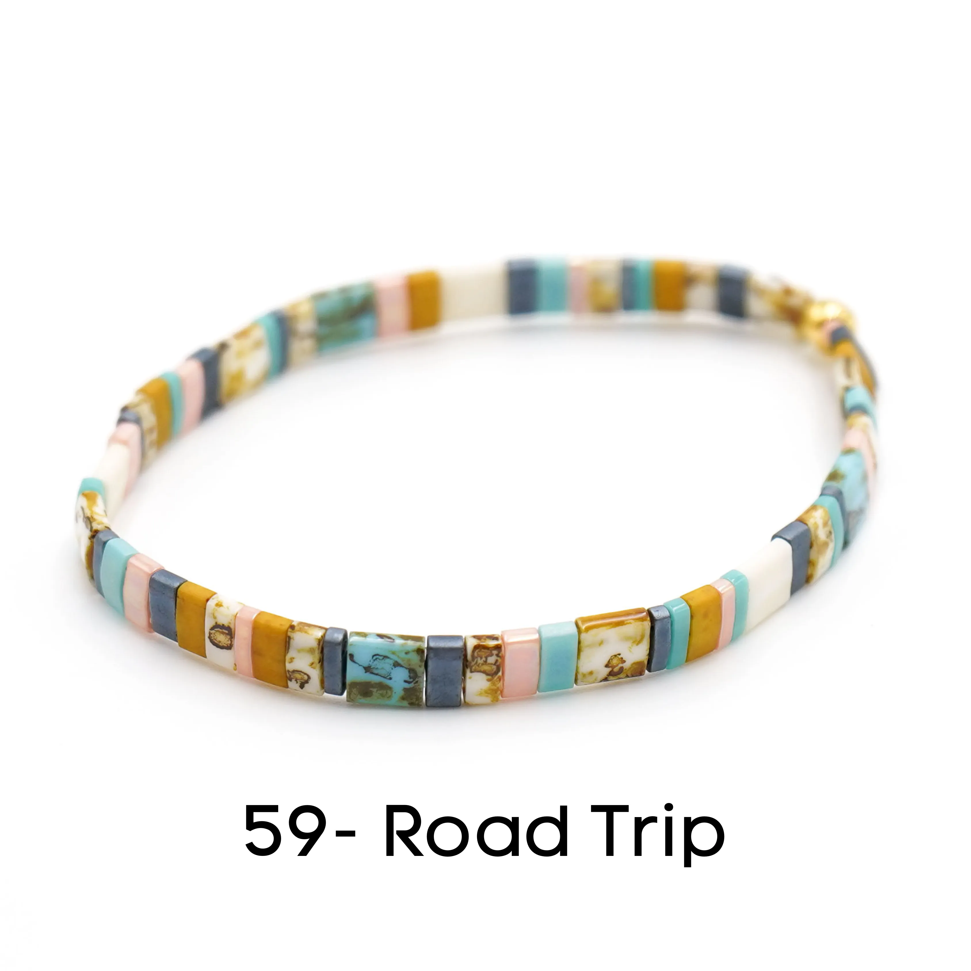BEACH STYLE - Tila Bead Bracelets from Mack & Rex