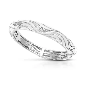 Belle Etoile Waverly Bangle - White