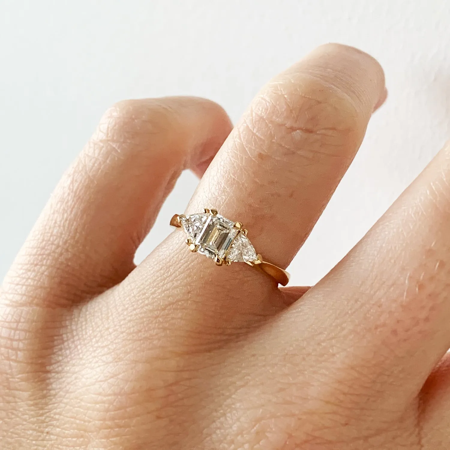 Bespoke Steve Diamond Trilogy Engagement Ring