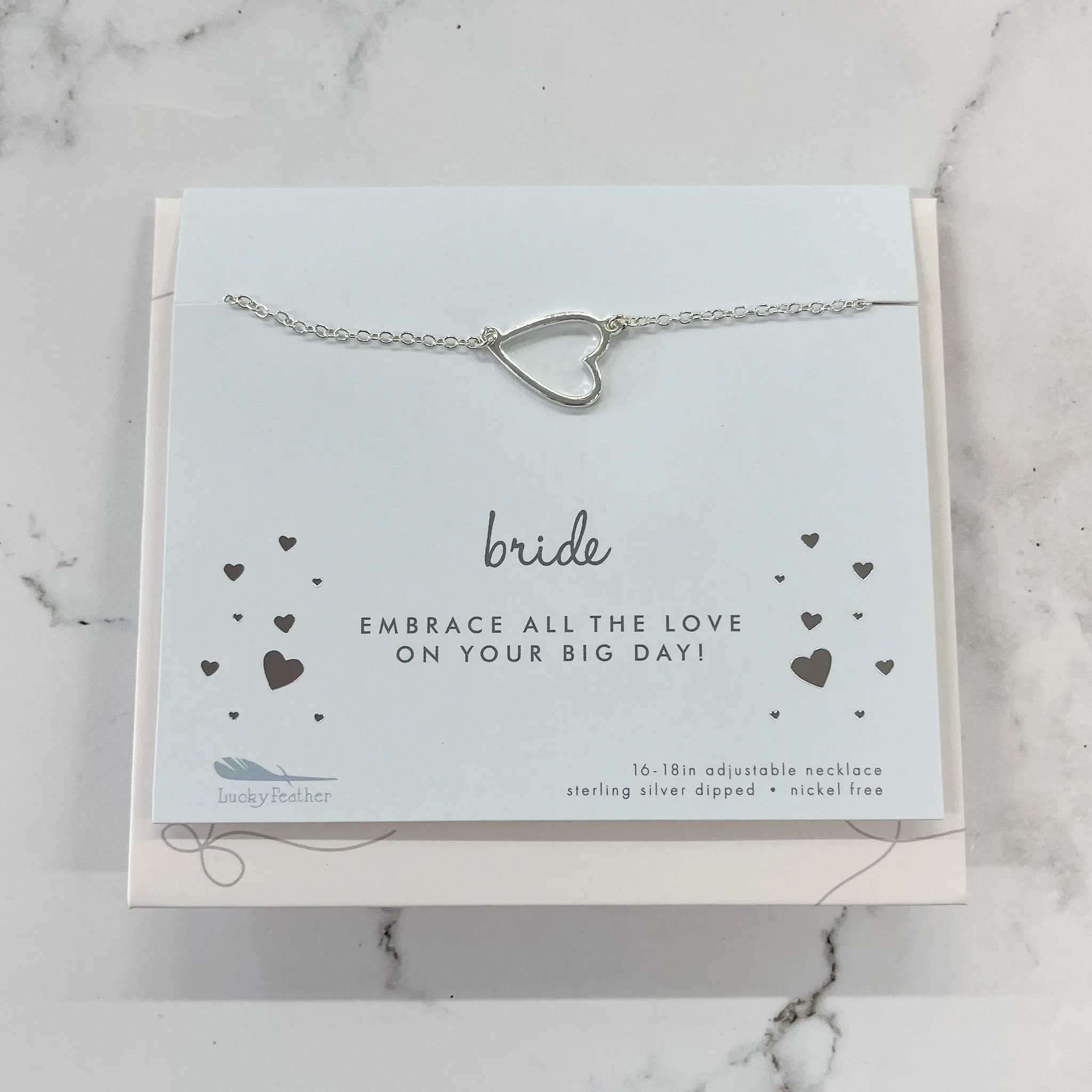 Best Day Ever Necklace - Bride