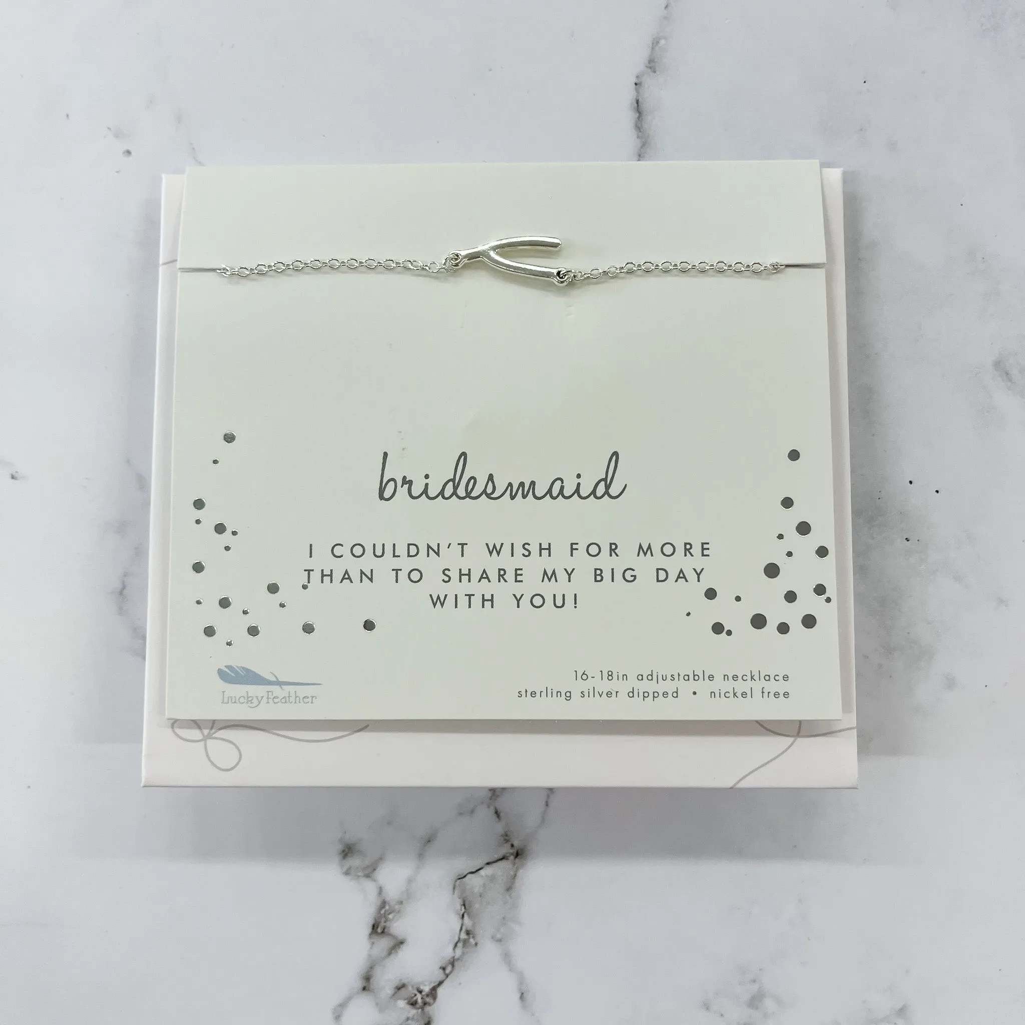 Best Day Ever Necklace - Bridesmaid