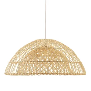 Cafe Longport Rattan Pendant Dome