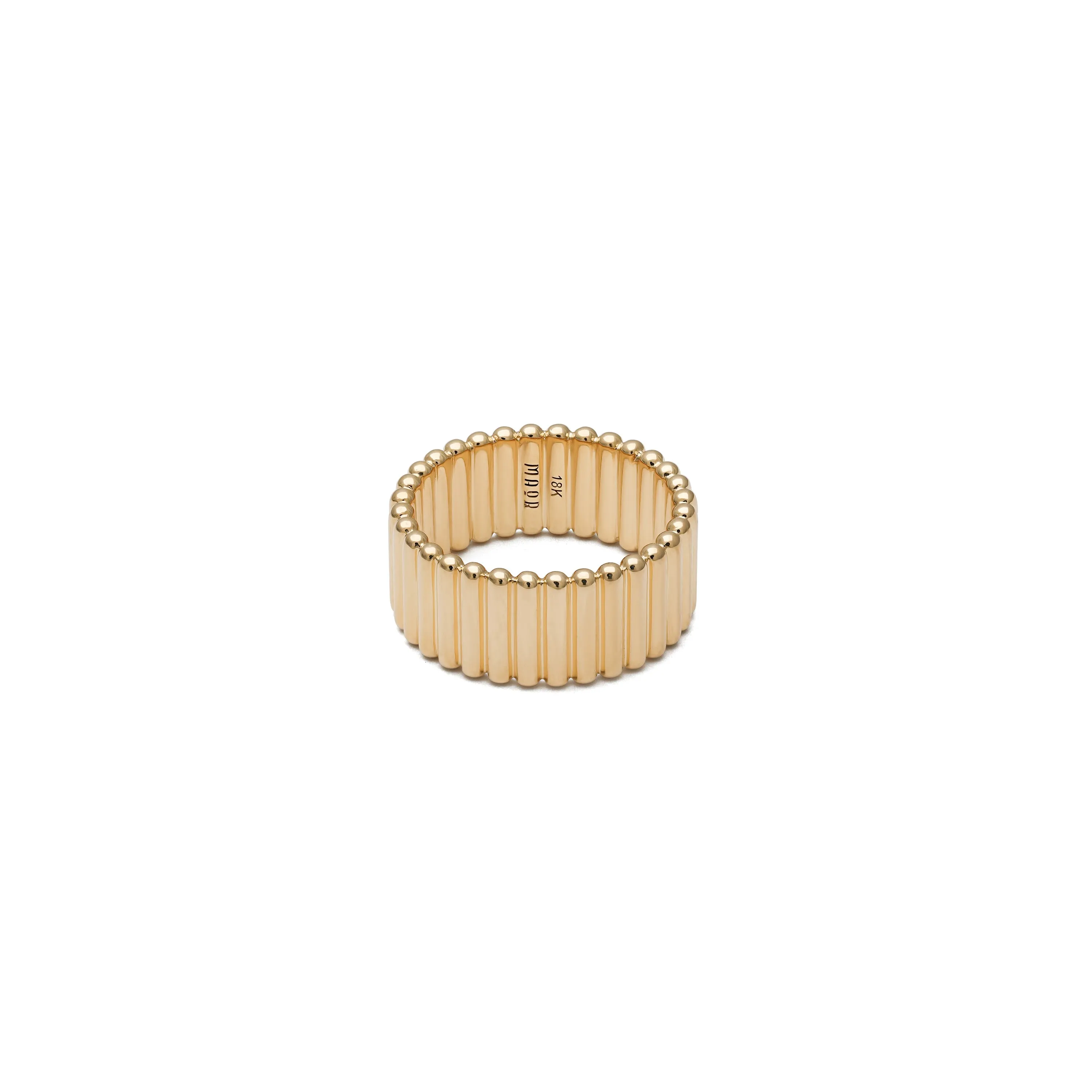 Capsule Ring | 9mm | Yellow Gold