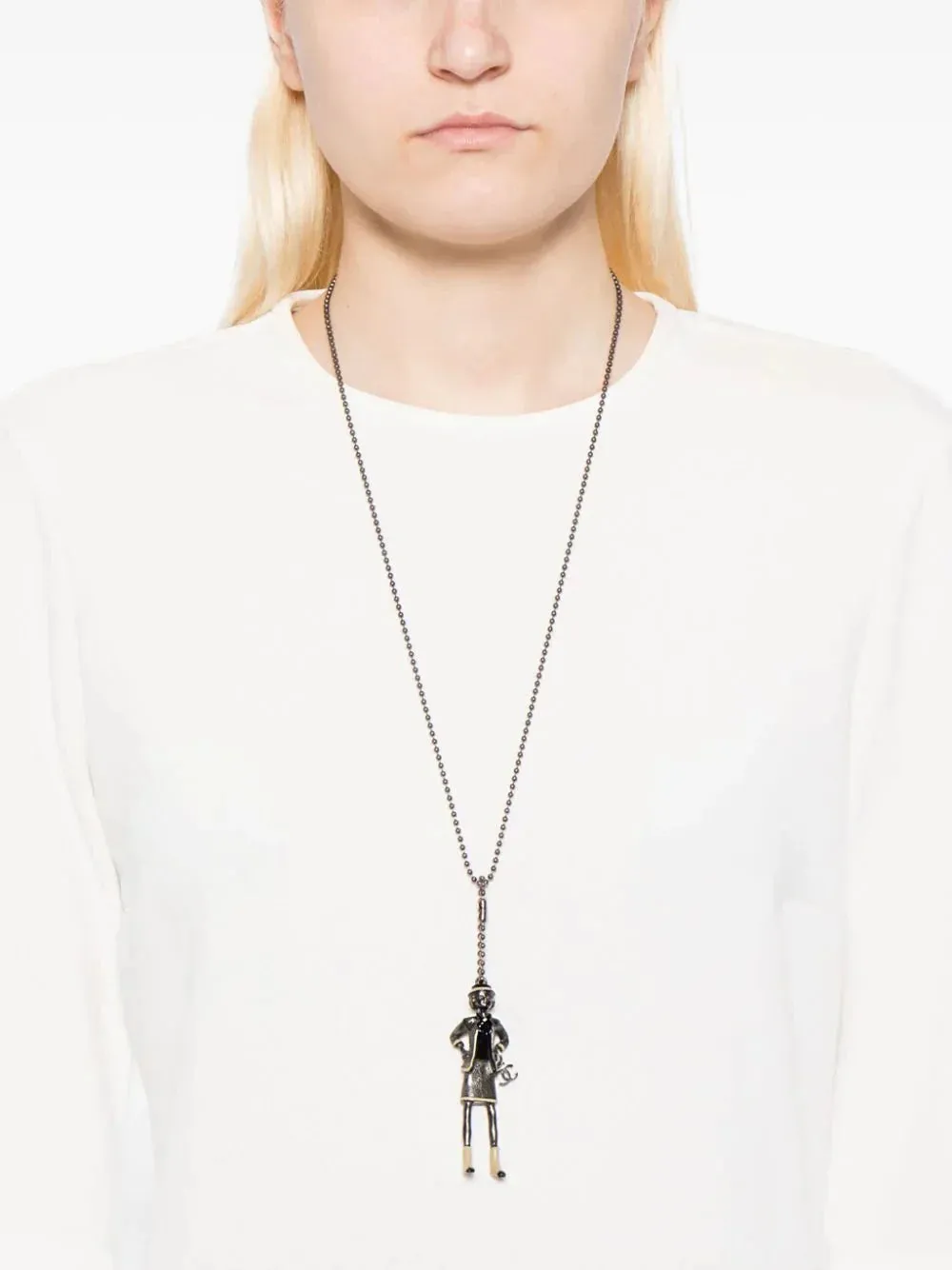 CHANEL Mademoiselle Coco Beaded Necklace