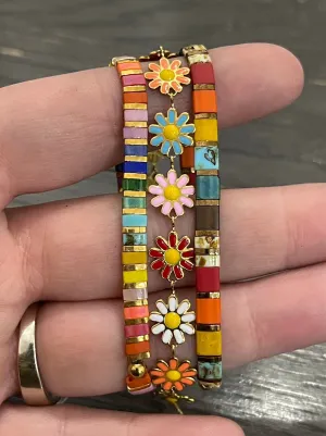 CHAOS - Tila Bead Bracelets Stack from Mack & Rex