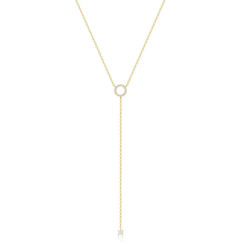 Circle Pendant Necklace