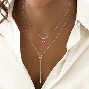 Circle Pendant Necklace