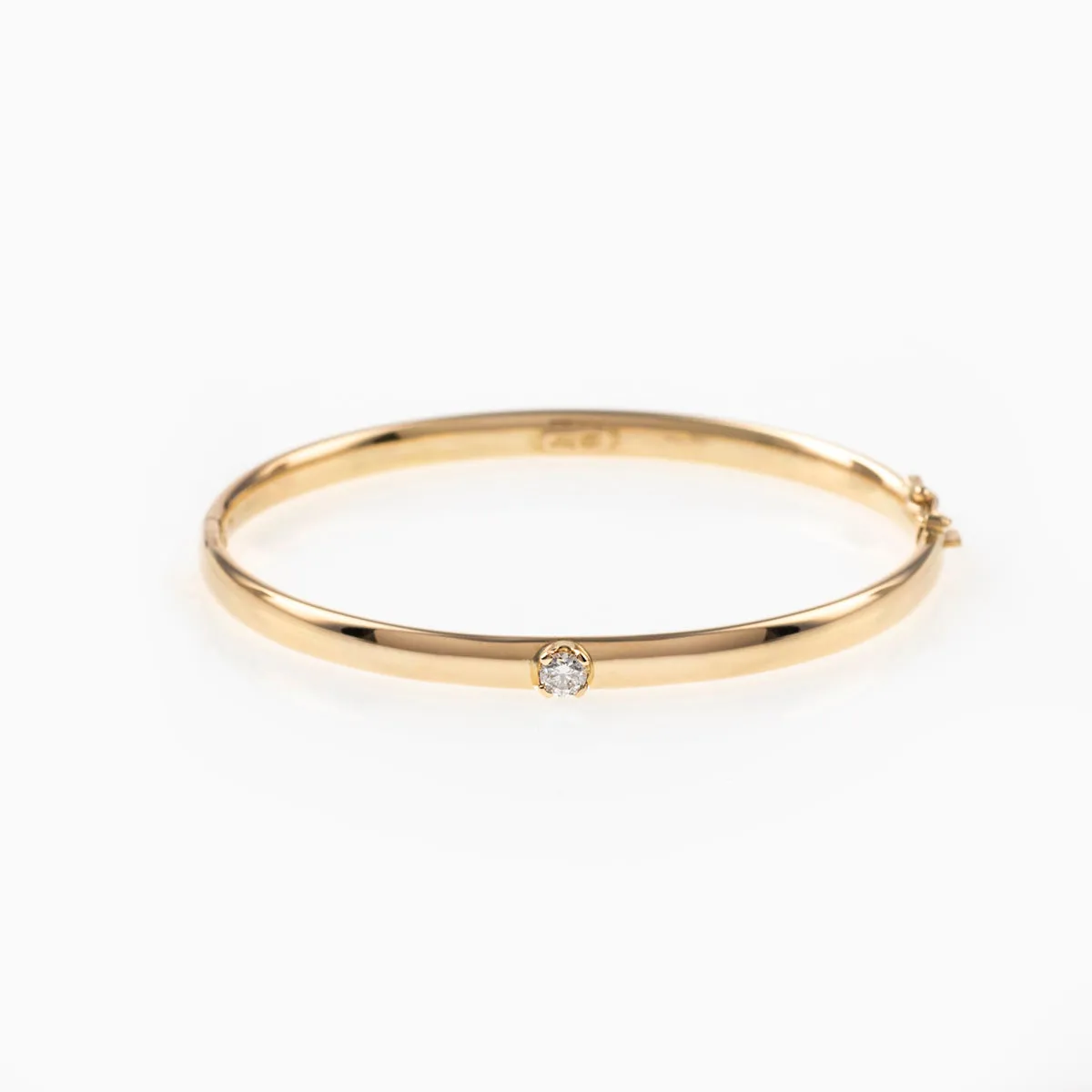 Classic Diamond Bangle