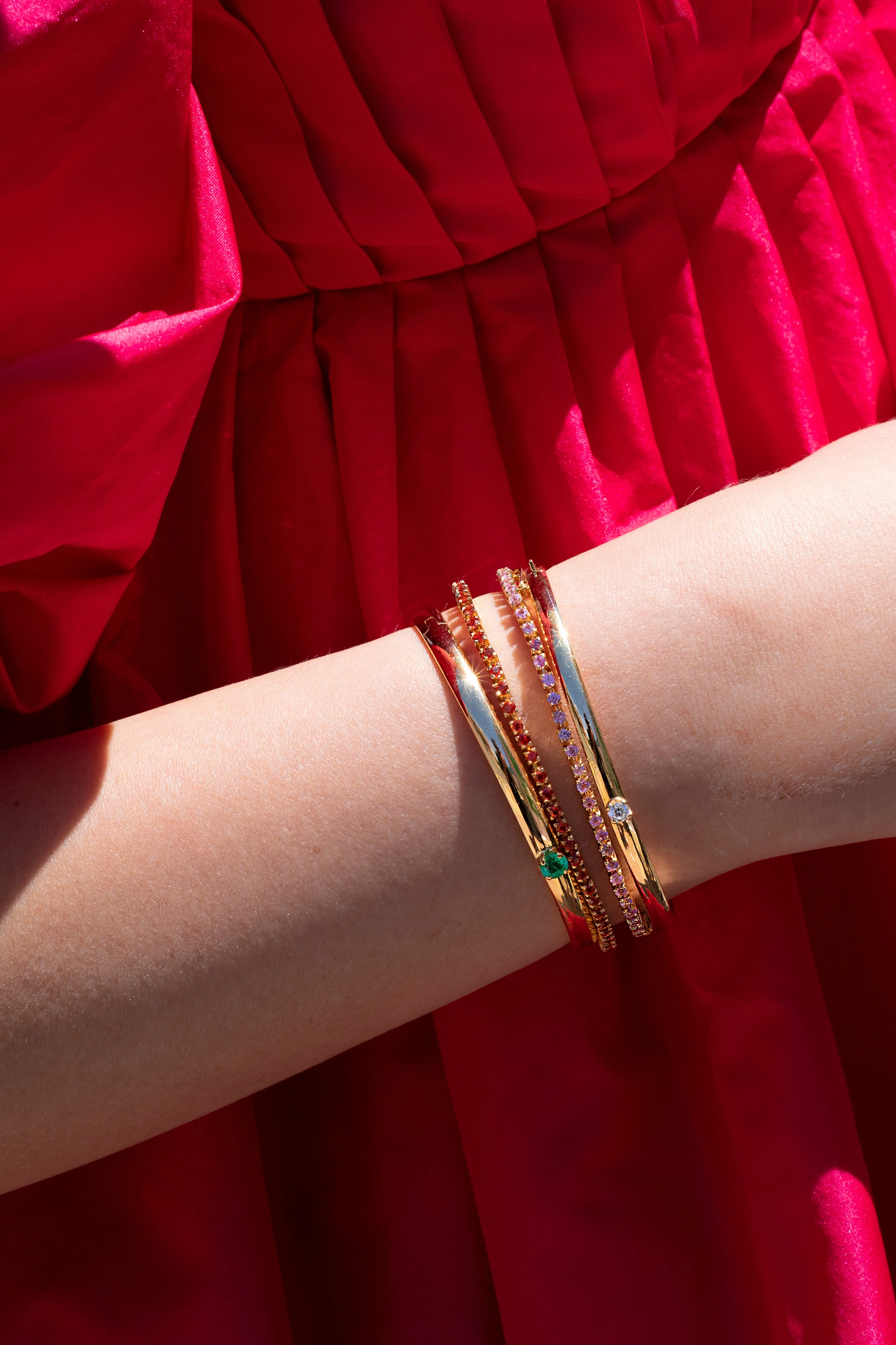 Classic Diamond Bangle