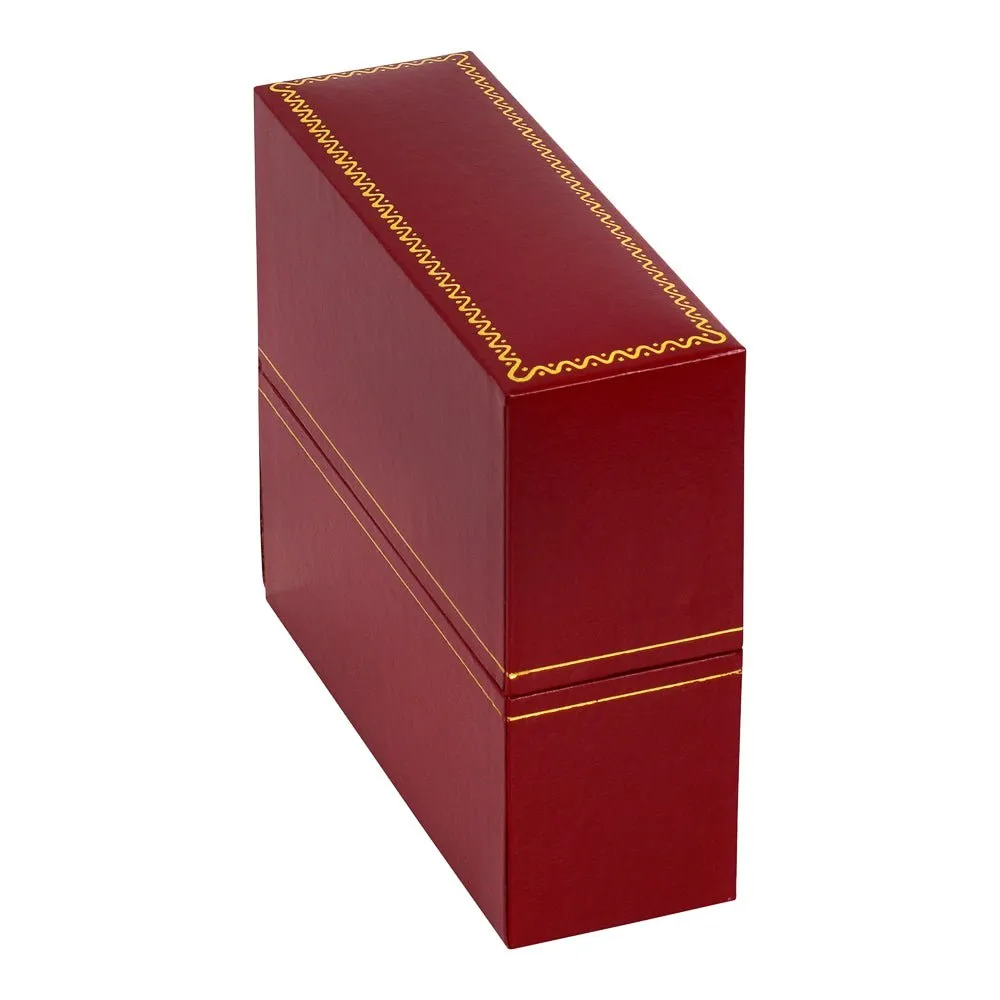 Classic Leatherette Standing Bangle Box