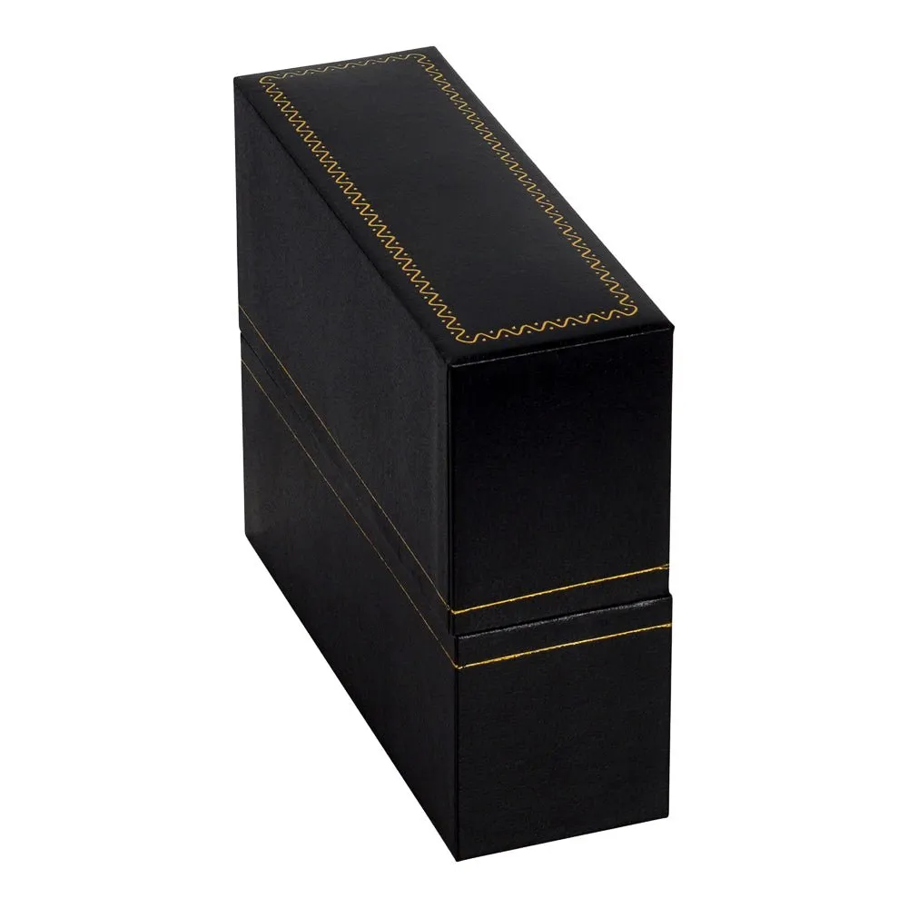 Classic Leatherette Standing Bangle Box
