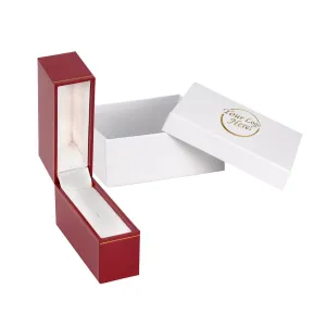 Classic Leatherette Standing Bangle Box