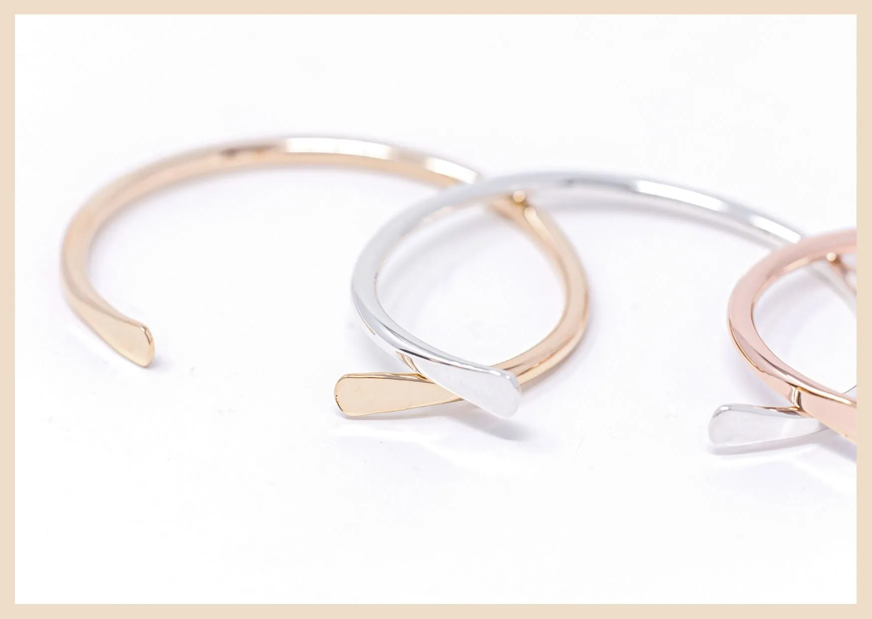 Classic Silver Bangle Cuff Bracelet