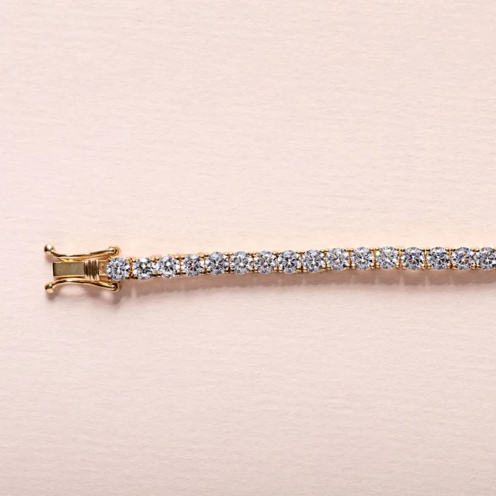 Classic Tennis Bracelet | 9ct Gold