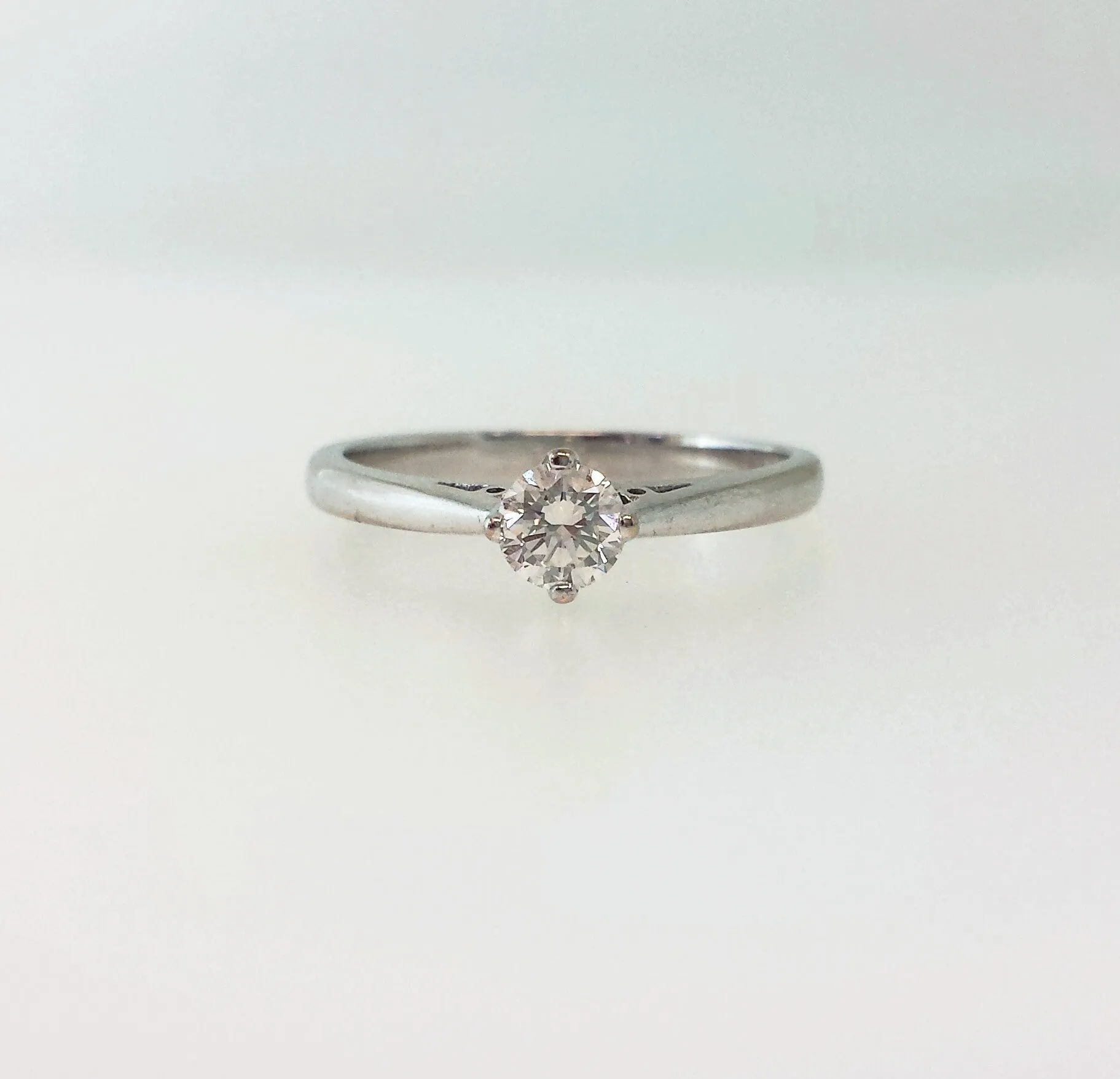 Classic White Gold Diamond Solitaire