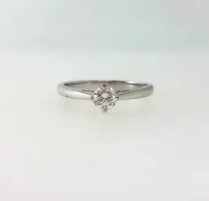 Classic White Gold Diamond Solitaire