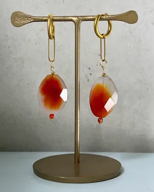 Crush on Asia Earrings * gold-toned