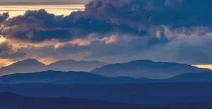 Cyan Mountain Layer