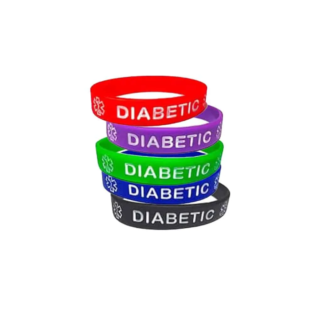 Diabetic Bracelet,5pcs/set  size:(18cm)