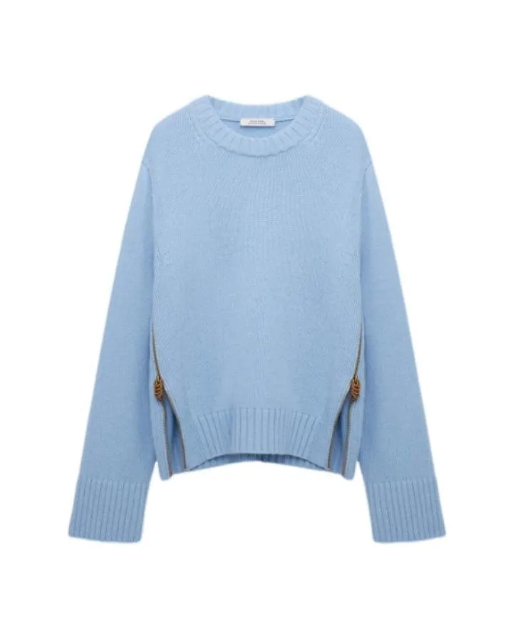 Dorothee Schumacher Modern Statements Bell Blue Pullover