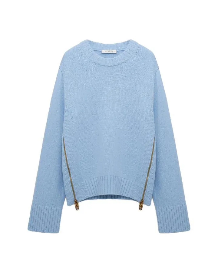 Dorothee Schumacher Modern Statements Bell Blue Pullover