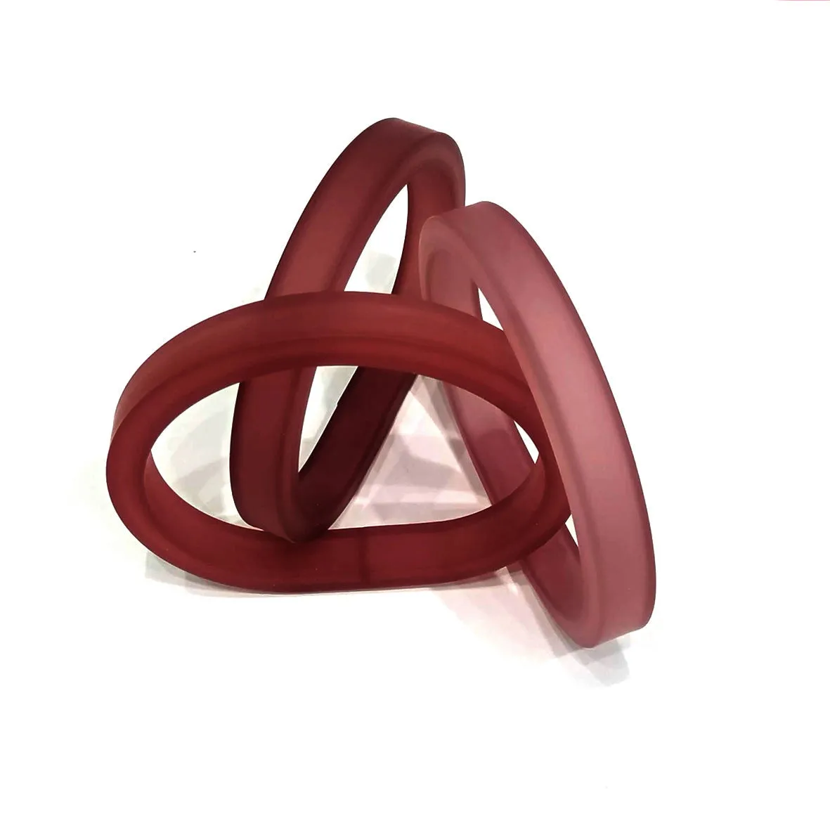 Drim Trio Bracelets - Garnet Amarante