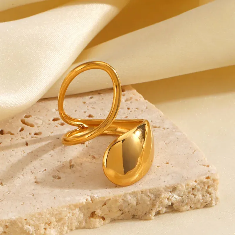 Drop Design Adjustable Ring