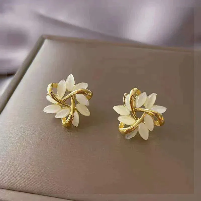 Elegant Opal Earrings