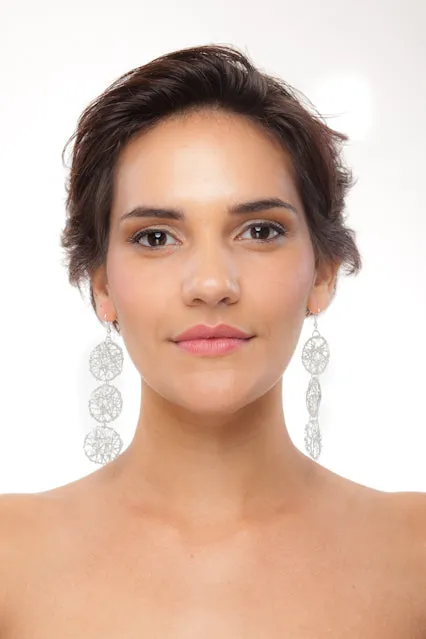 Embellish Wire Earrings - Triple
