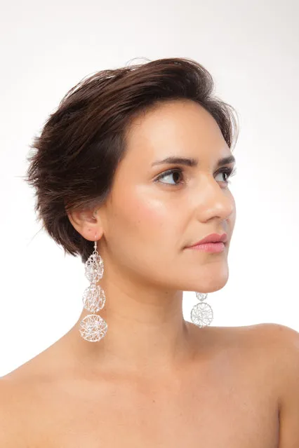 Embellish Wire Earrings - Triple