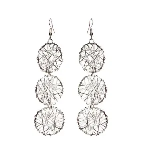Embellish Wire Earrings - Triple