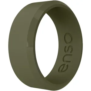 Enso Rings Classic Bevel Series Silicone Ring - Pine