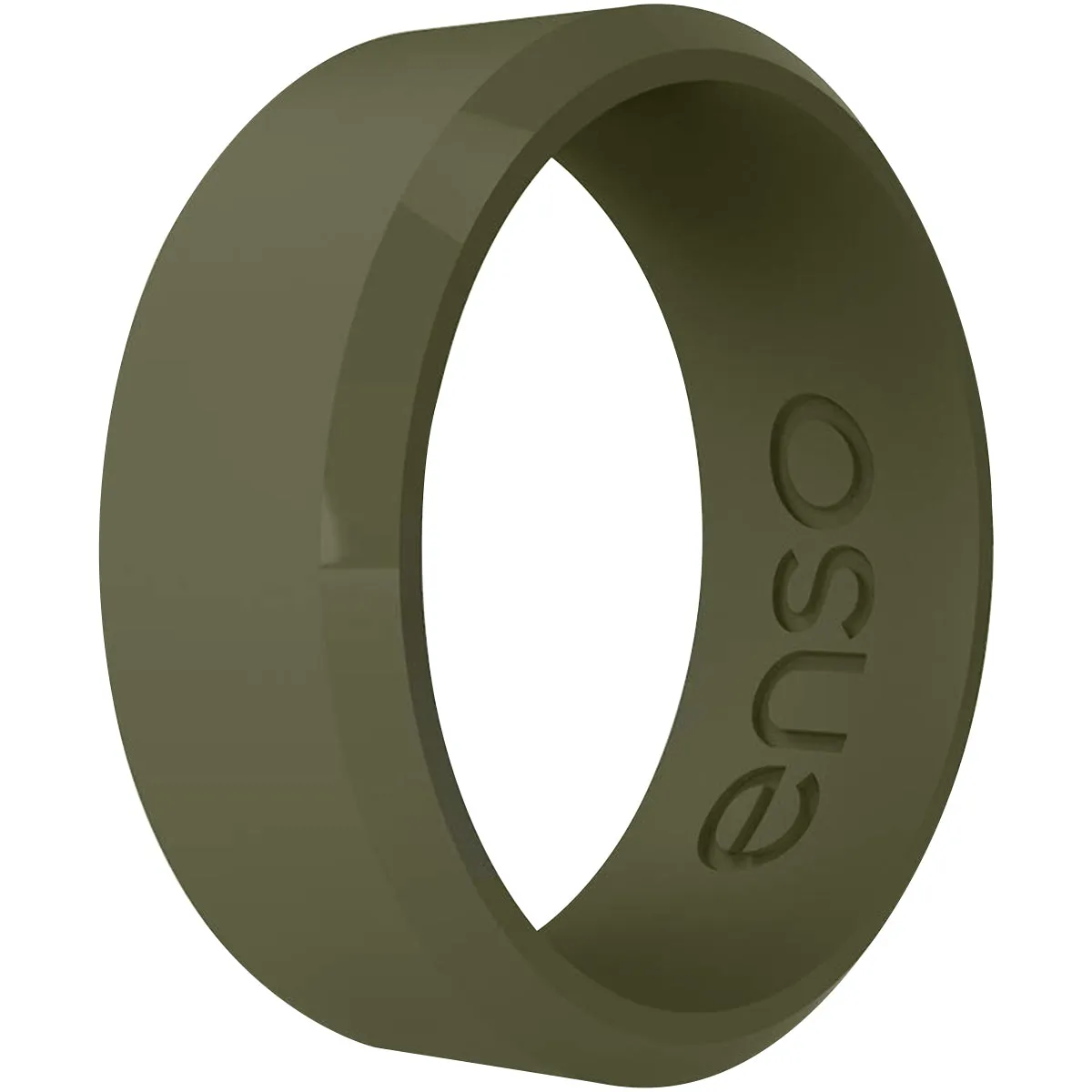 Enso Rings Classic Bevel Series Silicone Ring - Pine