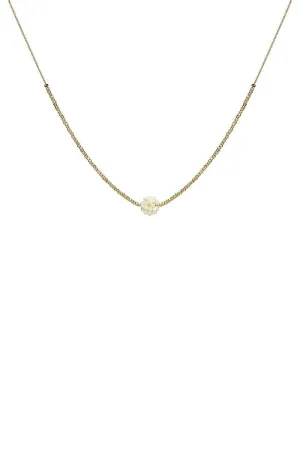 Fashion Multi Bead Ball Chain Necklace