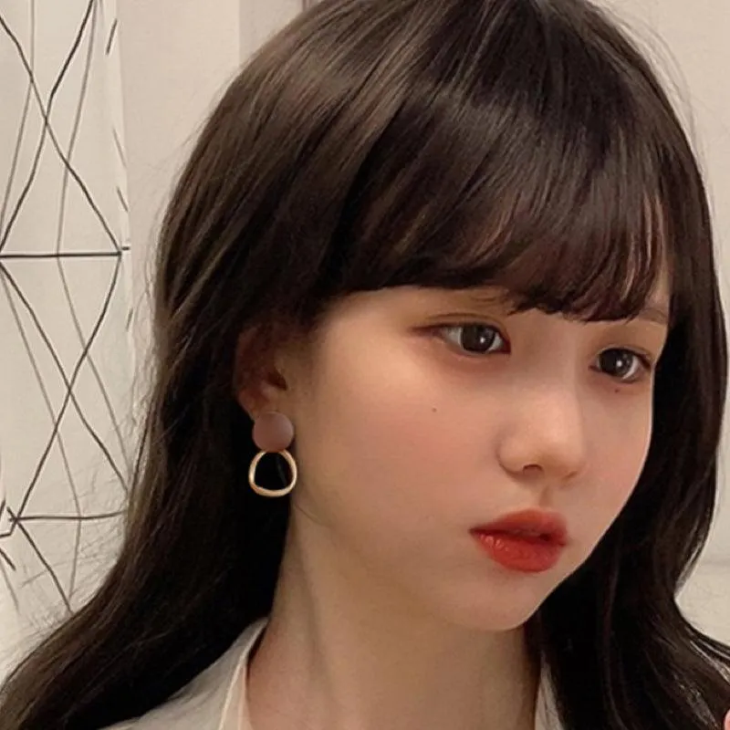 Fashionable Charisma Circle Earrings 1 Pair