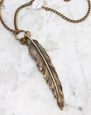Feathered Necklace, (1pc)