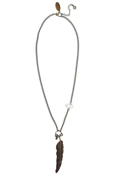 Feathered Necklace, (1pc)