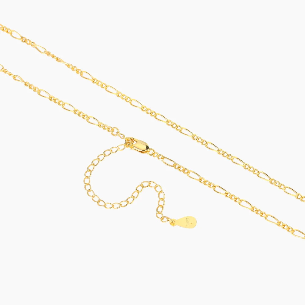 Figaro Chain Necklace - 3mm
