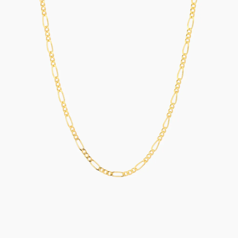 Figaro Chain Necklace - 3mm