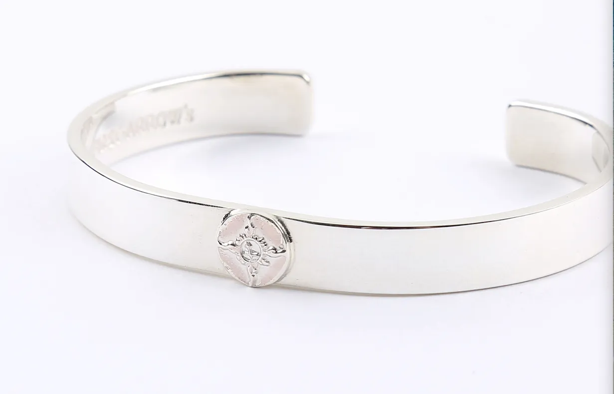 First Arrow's "Sunburst" 8mm Standard Bangle (BR-008)