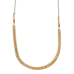 FLAT CHAIN MULTI-CHAIN NECKLACE