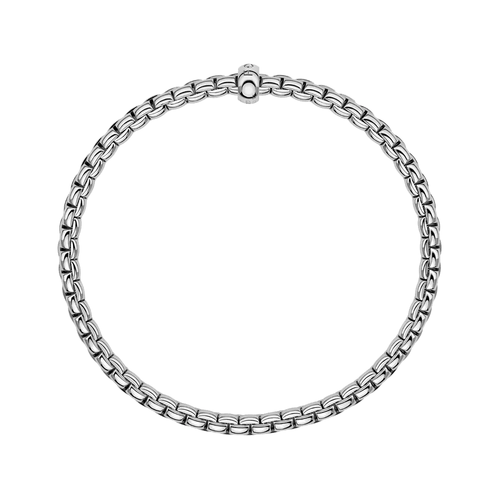 FOPE Eka Flex'it Bracelet with a Single Diamond